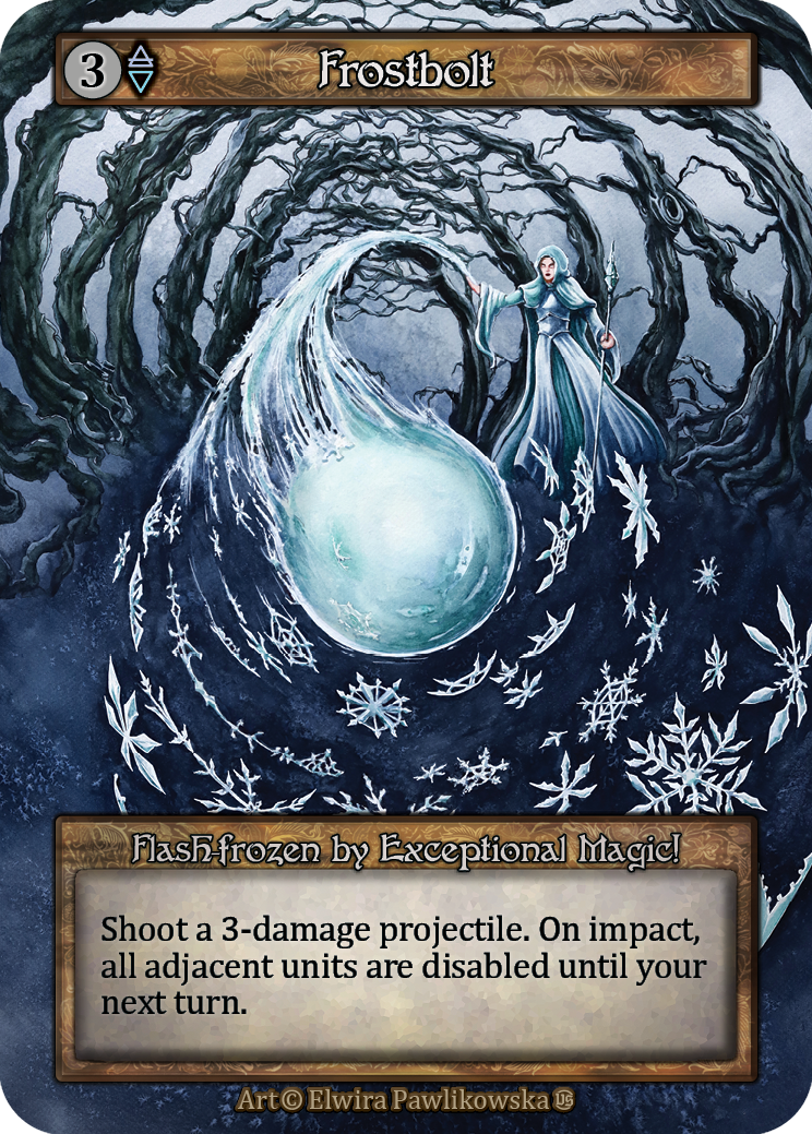 Frostbolt - Frost Mage vs Lavamancer Sorcery spoiler
