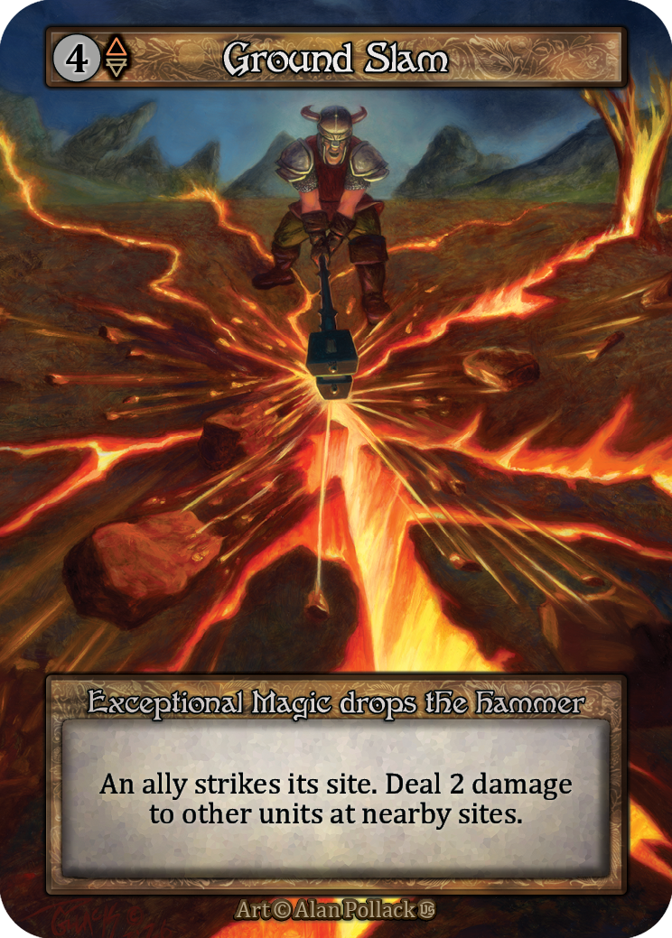 Ground Slam - Frost Mage vs Lavamancer Sorcery spoiler