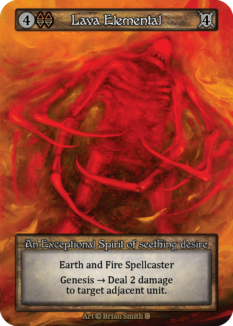 Lava Elemental - Frost Mage vs Lavamancer Sorcery spoiler